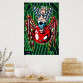 マダム・メカニズム™/メカ・スパイダー ポスター (キッチン)