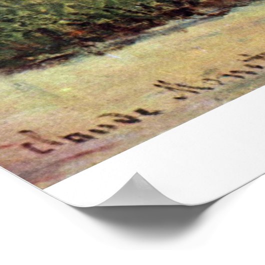 マダム・モネと子バイクロード・モネ ポスター (角)