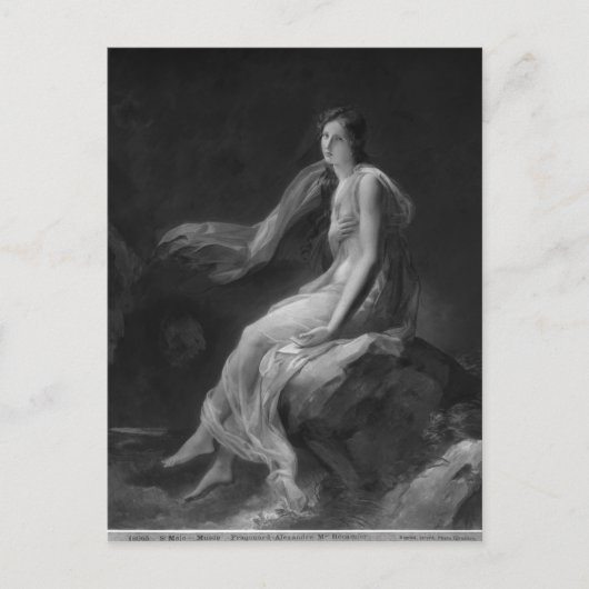 マダム・レカミエ ポストカード (正面)