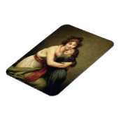 マダム・ヴィジレブランとその娘 マグネット (左側)