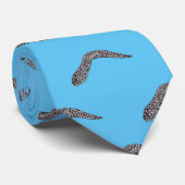 マダラのウナギの漫画イラストレーション ネクタイ (ロール)