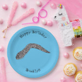 マダラのウナギの漫画イラストレーション ペーパープレート (パーティー)