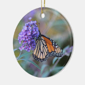 マダラチョウのプロフィール セラミックオーナメント (左)