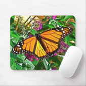 マダラチョウのマウスパッド マウスパッド (マウス)