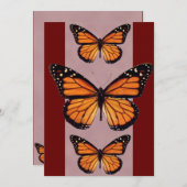 マダラチョウの招待状 招待状 (正面/裏面)