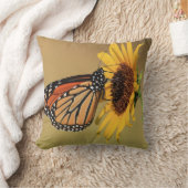 マダラチョウの装飾用クッション クッション (ブランケット)