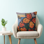 マダラチョウの装飾的な装飾用クッション クッション (椅子)