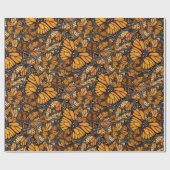 マダラチョウ移動 ラッピングペーパー (フラット)