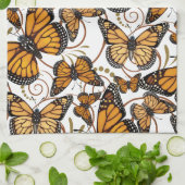 マダラチョウ キッチンタオル (折り畳み)