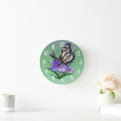 マダラチョウ ラウンド壁時計 (ホーム)