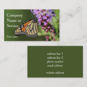 マダラチョウ 名刺 (正面/裏面)