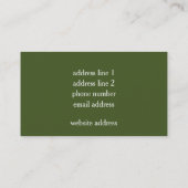 マダラチョウ 名刺 (裏面)