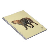 マダラヒョウ野猫写真 ノートブック (右側)