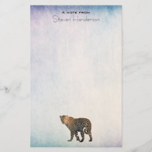 マダラヒョウ野猫写真 便箋