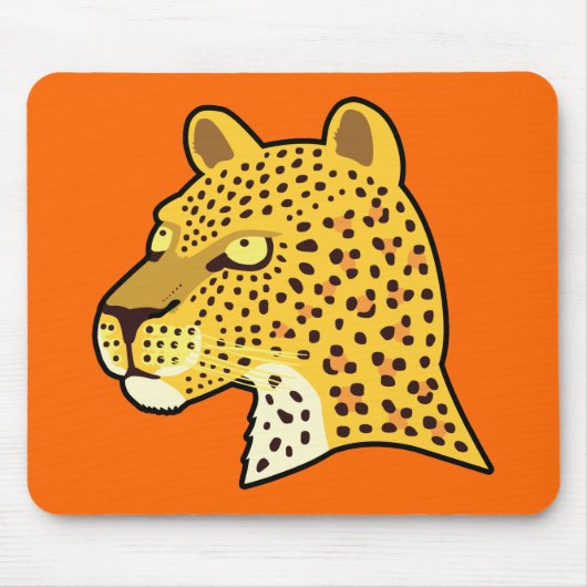 マダラヒョウ マウスパッド (正面)