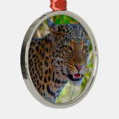 マダラヒョウ メタルオーナメント (右)