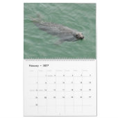 マダラ岬カレンダーのシール カレンダー (2月 2027)