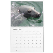 マダラ岬カレンダーのシール カレンダー (1月 2027)