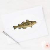 マダラ 楕円形シール (封筒)