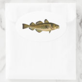 マダラ 楕円形シール (バッグ)