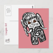 マダリンザマンモス ポストカード (正面/裏面)