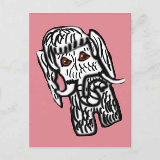 マダリンザマンモス ポストカード (正面)