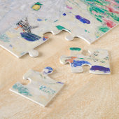 マダ・プリマヴェシ（1912-1913年頃）グスタフクリムト ジグソーパズル (側面)