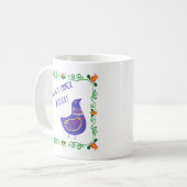 マチのImmer Besserなし背景クラシックマグ コーヒーマグカップ (正面左)