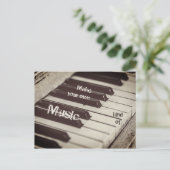 マチェ・デ・アイネ・アート・フォン・ムシク ポストカード (スタンド正面)