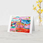 マチス・ランドスケープ カード (黄色い花)