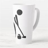 マチホーケ カフェラテマグ (右アングル)