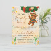 マチャチョ・メキシコの赤ちゃんシャワーを待つことができる 招待状 (スタンド正面)