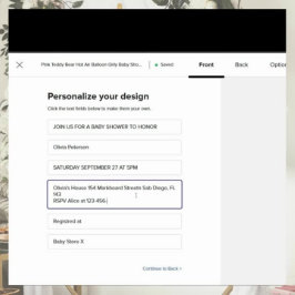 マチャチョ・メキシコの赤ちゃんシャワーを待つことができる 招待状
