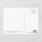 マチャフチュール葉書の夢 ポストカード (裏面)