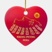 マチュピチクスコペルー セラミックオーナメント (裏面)