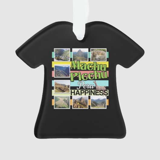 マチュピチペルーの幸せ オーナメント (正面)