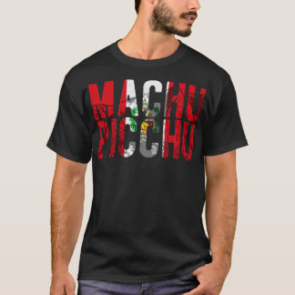 マチュピチペルー国旗のインカギフト Tシャツ