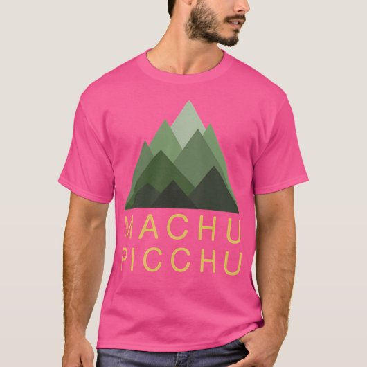 マチュピチペルー山脈 Tシャツ (正面)