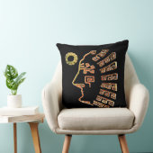 マチュピチモダンュスケッチオンブラック クッション (椅子)