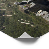 マチュピチュはハヤナ・ピチュ山から見た。 ポスター (角)