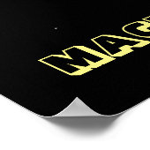 マチュピチュスタイリッシュシルエット ポスター (角)