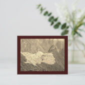 マチュピチュヴィンテージはがき ポストカード (スタンド正面)