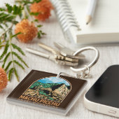 マチュピチュヴィンテージエンブレム キーホルダー (正面右)