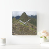 マチュピチュ時計 スクエア壁時計 (ホーム)