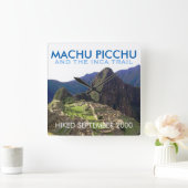 マチュピチュ記念特別観光スポットのインカトレイル スクエア壁時計 (ホーム)