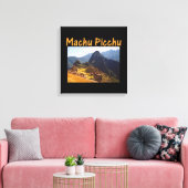 マチュピチュ遺跡ペルー朝日 キャンバスプリント (インサイチュ (リビング))
