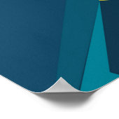 マチュピチュ飛行旅行ポスター ポスター (角)