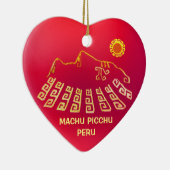 マチュピチュ クスコ ペルー セラミックオーナメント (右)