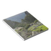 マチュピチュ、ペルーのインカ市の遺跡。2 ノートパッド (アングル)