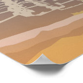 マチュピチュ – ペルートラベルアートヴィンテージ ポスター (角)